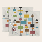 Mid-Century Modern Art 1.3 Placemat Gallery Image 1