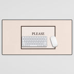The Creation of Adam by Michelangelo Desk Mat Gallery Image 1