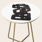 'Boulder' Mid Century Modern Fun Abstract Shapes  Side Table Gallery Image 2