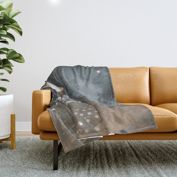 Disco Night Throw Blanket Gallery Image 1