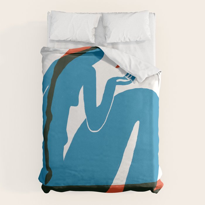 Hey Moon Duvet Cover Gallery Image 6