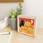 Halloween Cat 02 Mini Art Print Gallery Image 2