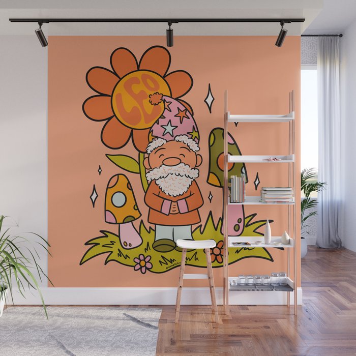 Leo Gnome Wall Mural Gallery Image 1