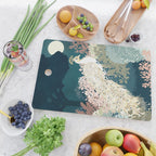 Peacock Garden II Cutting Board Gallery Image 2