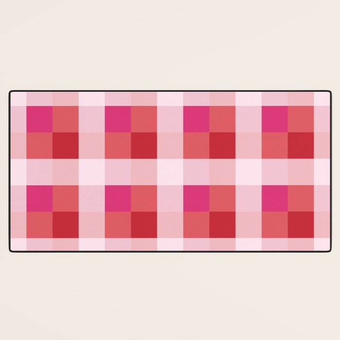 geometrical color illusion  Desk Mat Gallery Image 3