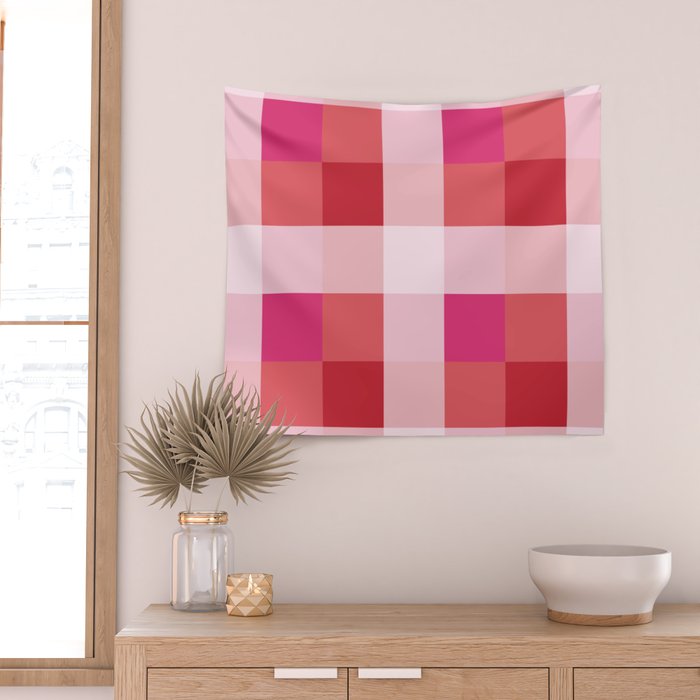 geometrical color illusion  Wall Tapestry Gallery Image 2