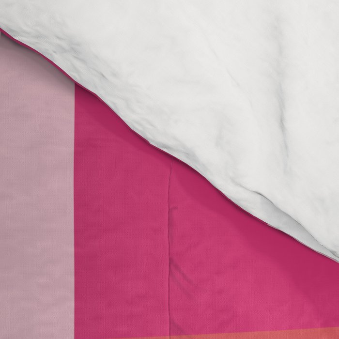 geometrical color illusion  Comforter Gallery Image 4
