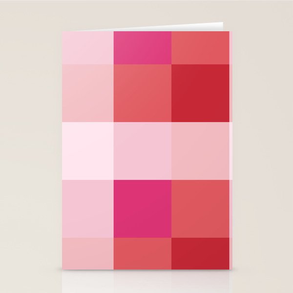 geometrical color illusion  Stationery Card Gallery Image 2