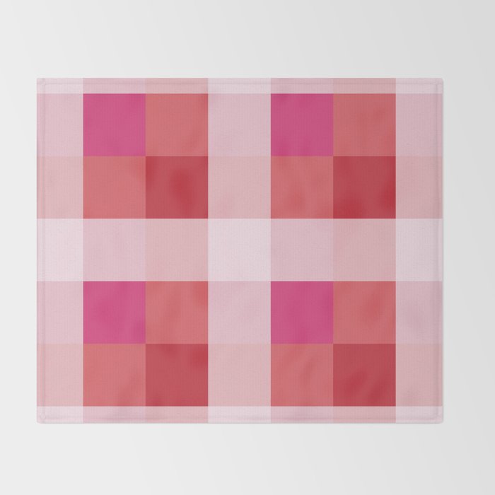 geometrical color illusion  Throw Blanket Gallery Image 2