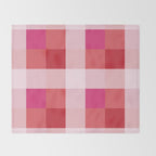 geometrical color illusion  Throw Blanket Gallery Image 2