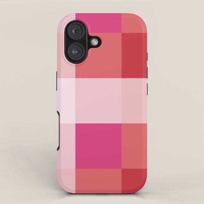 geometrical color illusion  iPhone Case Gallery Image 1