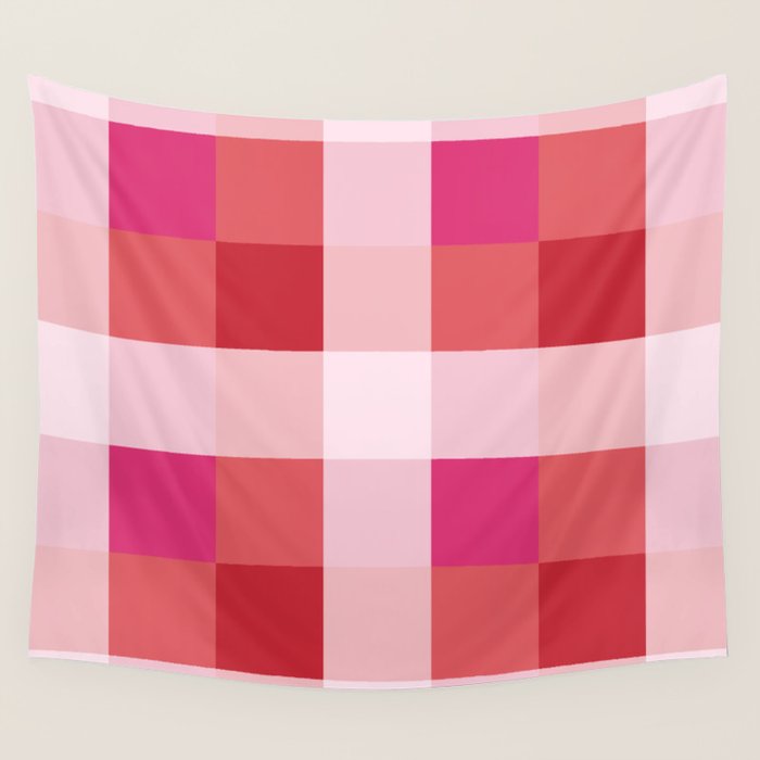geometrical color illusion  Wall Tapestry Gallery Image 1