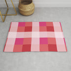 geometrical color illusion  Rug Gallery Image 1