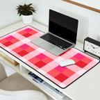 geometrical color illusion  Desk Mat Gallery Image 2