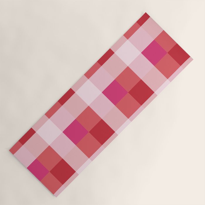 geometrical color illusion  Yoga Mat Gallery Image 1