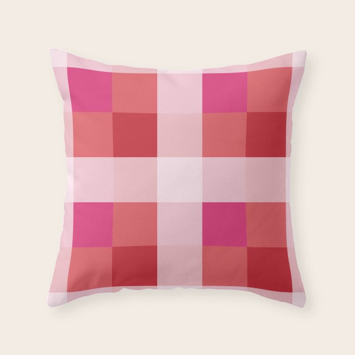 geometrical color illusion  Throw Pillow Gallery Image 6