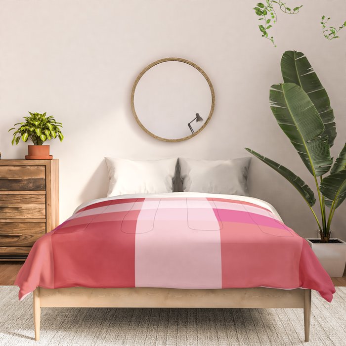 geometrical color illusion  Comforter Gallery Image 3