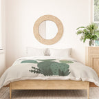 Cat Plants: Cat-tus Duvet Cover Gallery Image 3