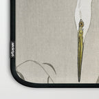 Heron sitting on a tree  - Vintage Japanese Woodblock Print Art Laptop Sleeve Gallery Image 3