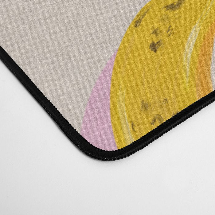 Banana Pattern - Pink Palette Desk Mat Gallery Image 4