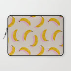 Banana Pattern - Pink Palette Laptop Sleeve Gallery Image 1