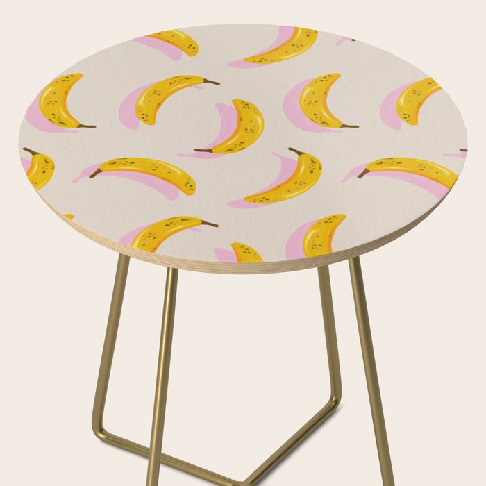 Banana Pattern - Pink Palette Side Table Gallery Image 2