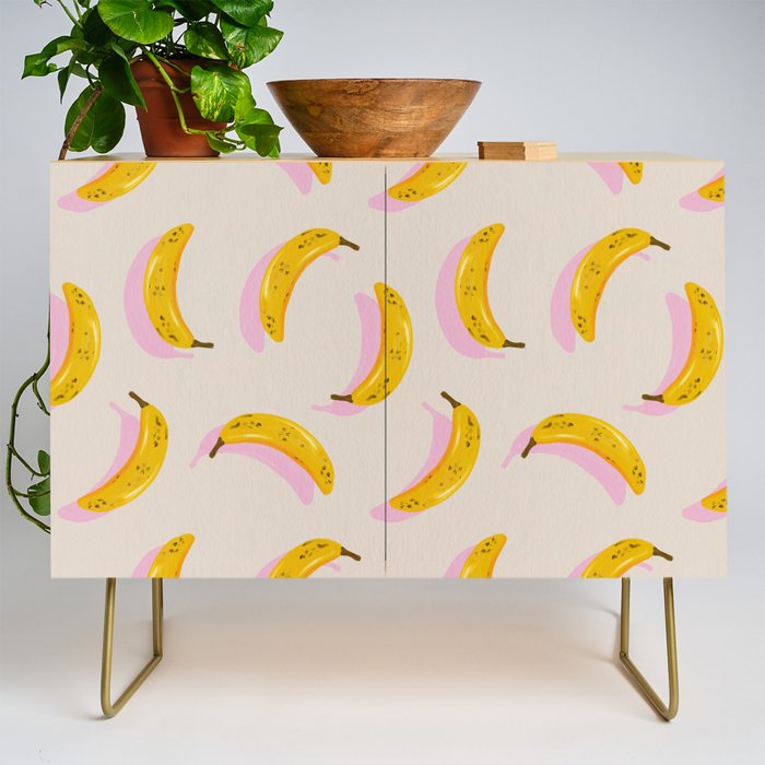 Banana Pattern - Pink Palette Credenza Gallery Image 1