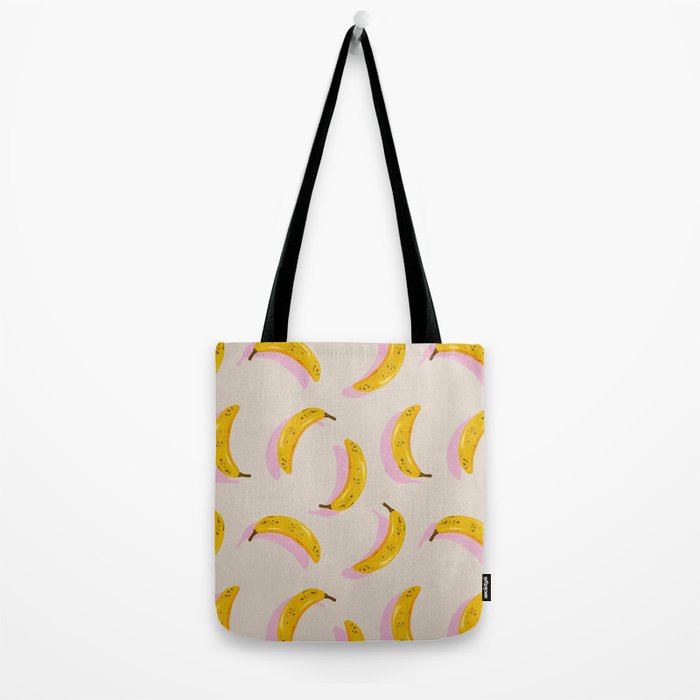 Banana Pattern - Pink Palette Tote Bag Gallery Image 2