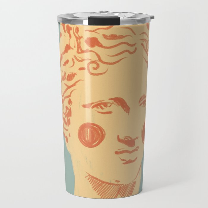 Ancient head #1 Travel Mug Gallery Image 1