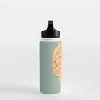 Ancient head #1 Water Bottle Gallery Image 3
