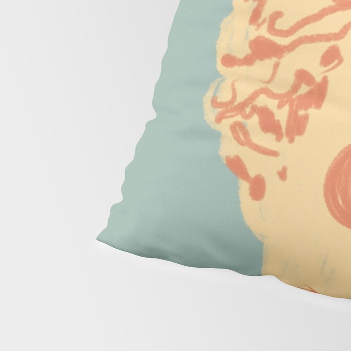 Ancient head #1 Pillow Sham Gallery Image 4