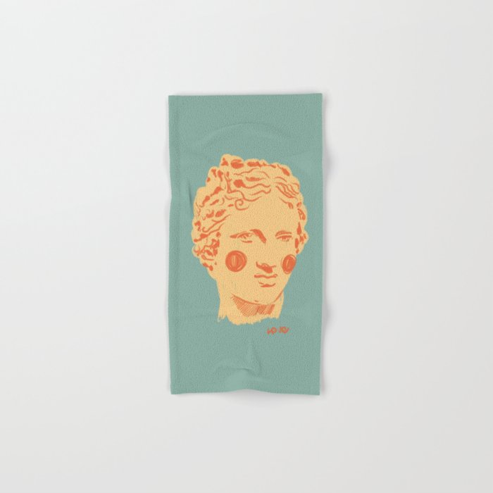 Ancient head #1 Towels Gallery Image 1
