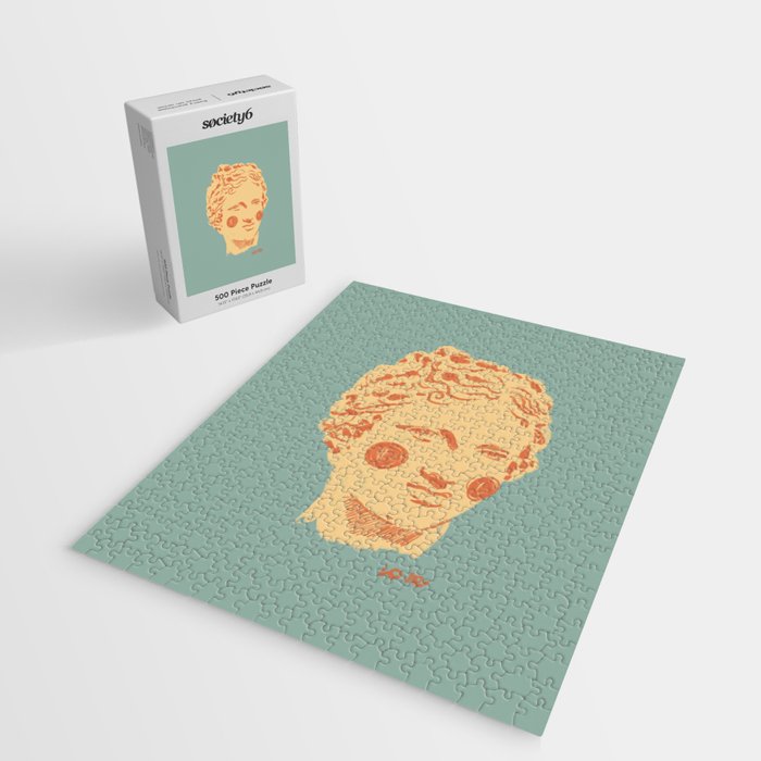 Ancient head #1 Jigsaw Puzzle Gallery Image 2