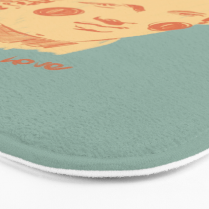Ancient head #1 Bath Mat Gallery Image 3