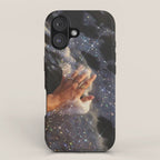 SUMMER, I MISS YOU | collage | waves | ocean | sea | summer | vacation | happy | touch | blue  iPhone Case Gallery Image 1