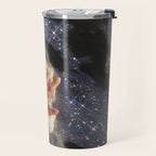 SUMMER, I MISS YOU | collage | waves | ocean | sea | summer | vacation | happy | touch | blue  Travel Mug Gallery Image 2