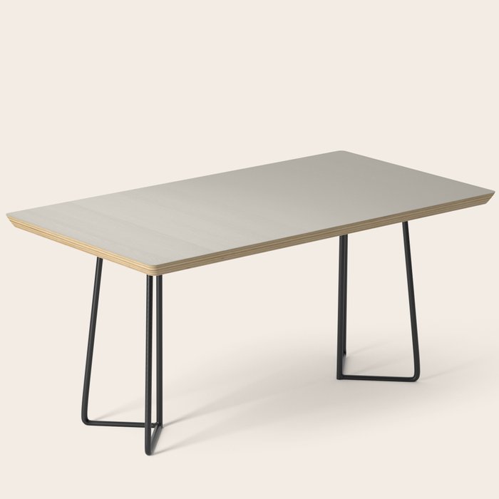 Agreeable Gray light neutral solid color  Coffee Table Gallery Image 1