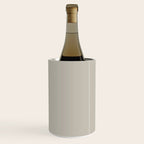 Agreeable Gray light neutral solid color  Wine Chiller Gallery Image 3