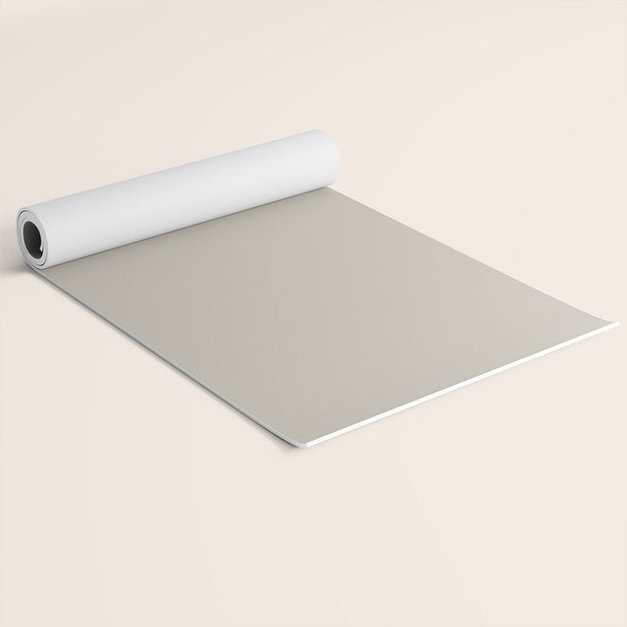Agreeable Gray light neutral solid color  Yoga Mat Gallery Image 2