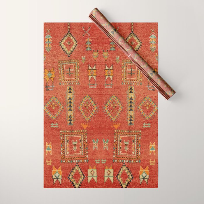 Moroccan Traditional Heritage Design Berber Style E5 Wrapping Paper Gallery Image 1