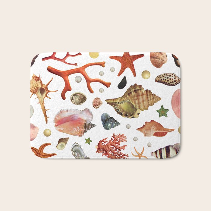 Shell collection Bath Mat Gallery Image 1