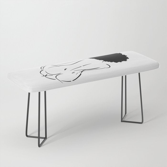 Nude in Black No. 2 Bench Gallery Image 1