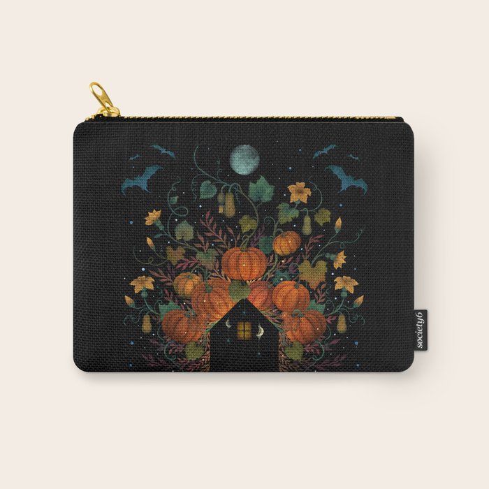 Pumpkin Rooftop Carry All Pouch Gallery Image 1