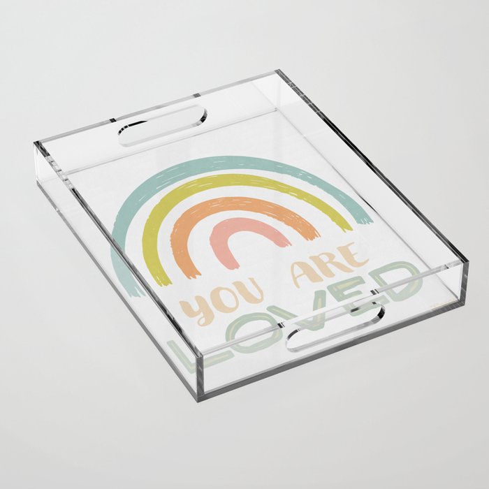 You Are Loved Acrylic Tray Gallery Image 1