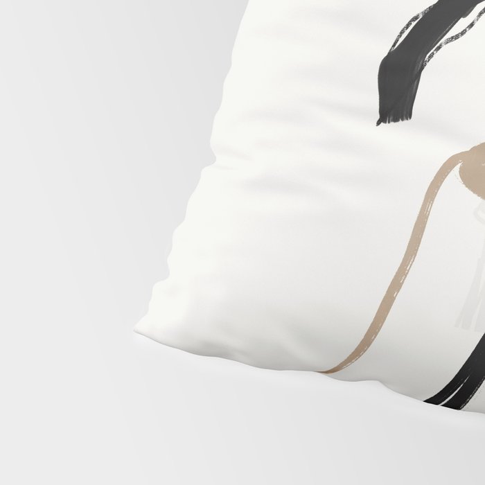 Abstract Art /Minimal Plant 111 Pillow Sham Gallery Image 4