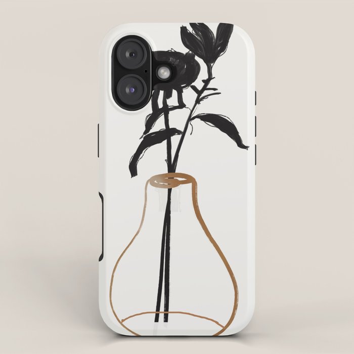Abstract Art /Minimal Plant 111 iPhone Case Gallery Image 1
