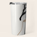 Abstract Art /Minimal Plant 111 Travel Mug Gallery Image 3
