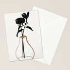 Abstract Art /Minimal Plant 111 Stationery Card Gallery Image 2