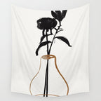Abstract Art /Minimal Plant 111 Wall Tapestry Gallery Image 4