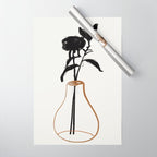 Abstract Art /Minimal Plant 111 Wrapping Paper Gallery Image 1